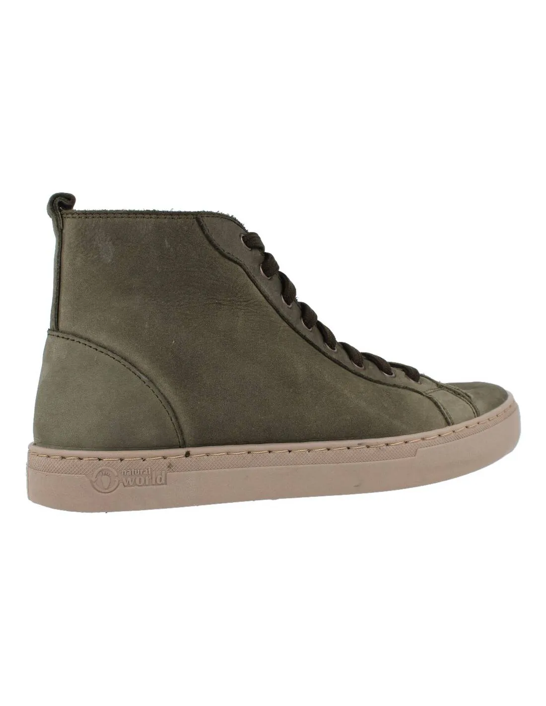 NATURAL WORLD  ZAPATILLA CASUAL ABOTINADA SERRAJE FOREST