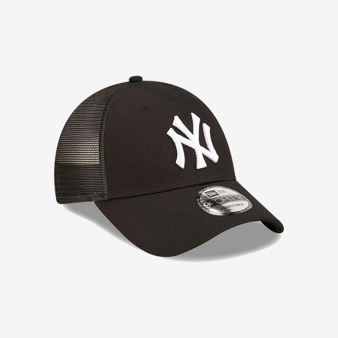 NEW ERA NEW YORK YANKEES HOME FIELD AFRAME TRUCKER BLACK 9FORTY
