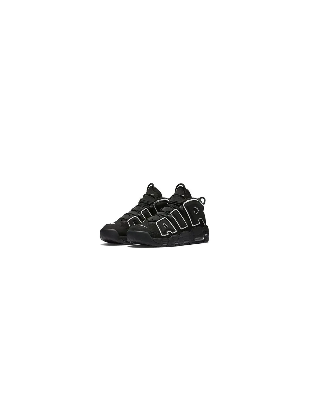 NIKE AIR UPTEMPO BLACK WHITE