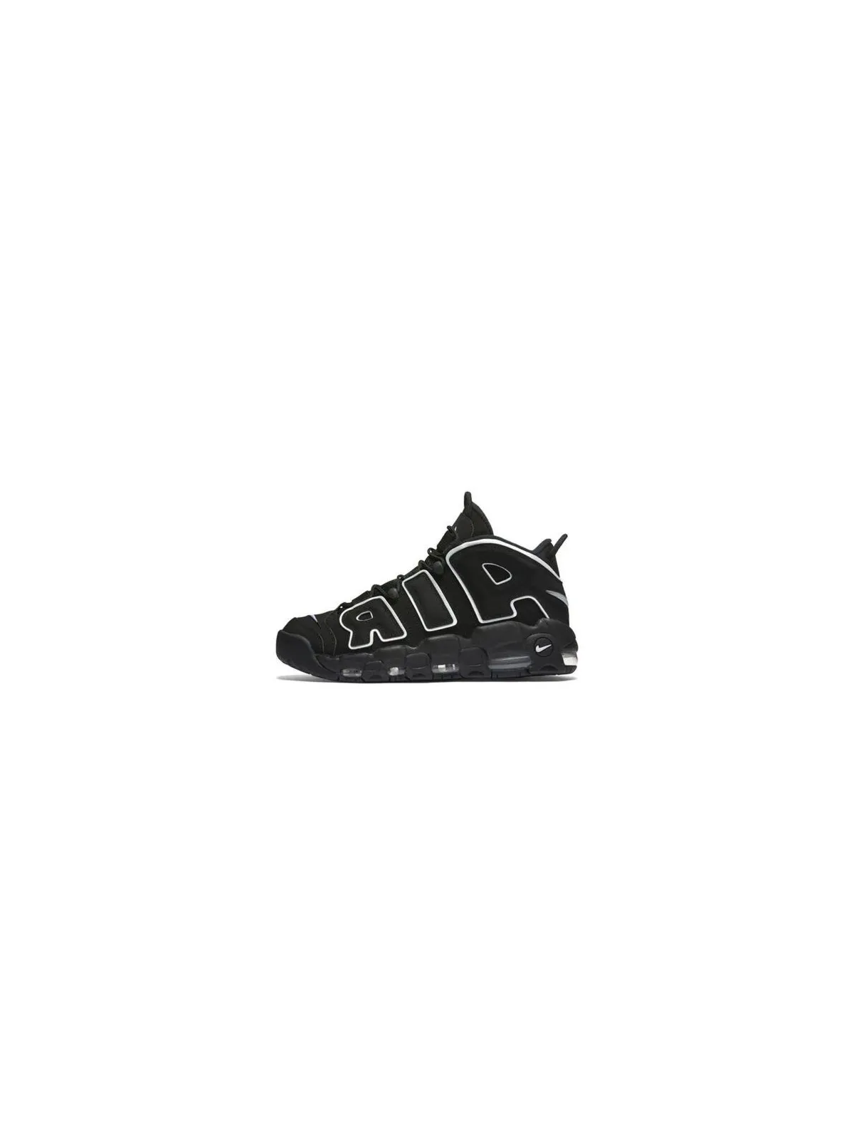 NIKE AIR UPTEMPO BLACK WHITE