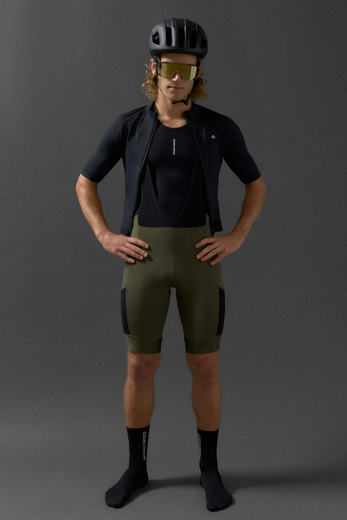 OAK BIB EXPLORER SHORT GREEN