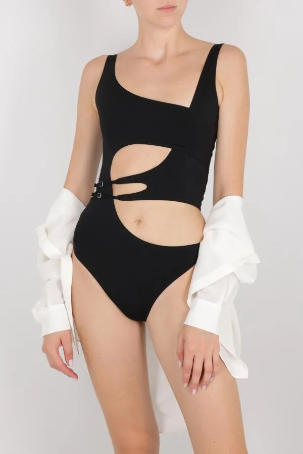 Off White Women Meteor Swimsuit Black No Color