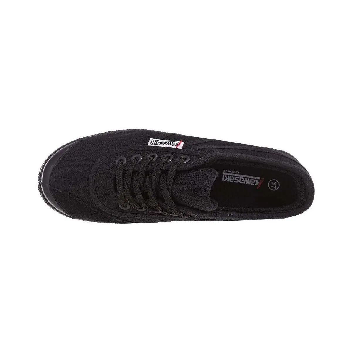 Original Teddy Canvas Shoe K204501 1001S Black Solid