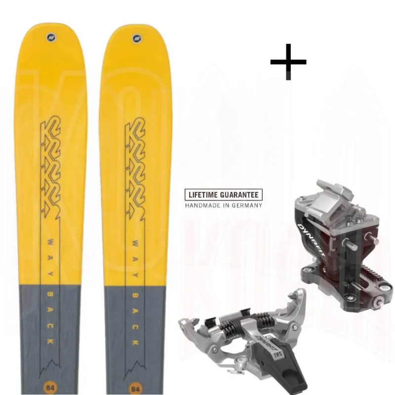 PACK DE TRAVESíA WAYBACK 84 K2 SKIS + SPEED RADICAL DYNAFIT FW24