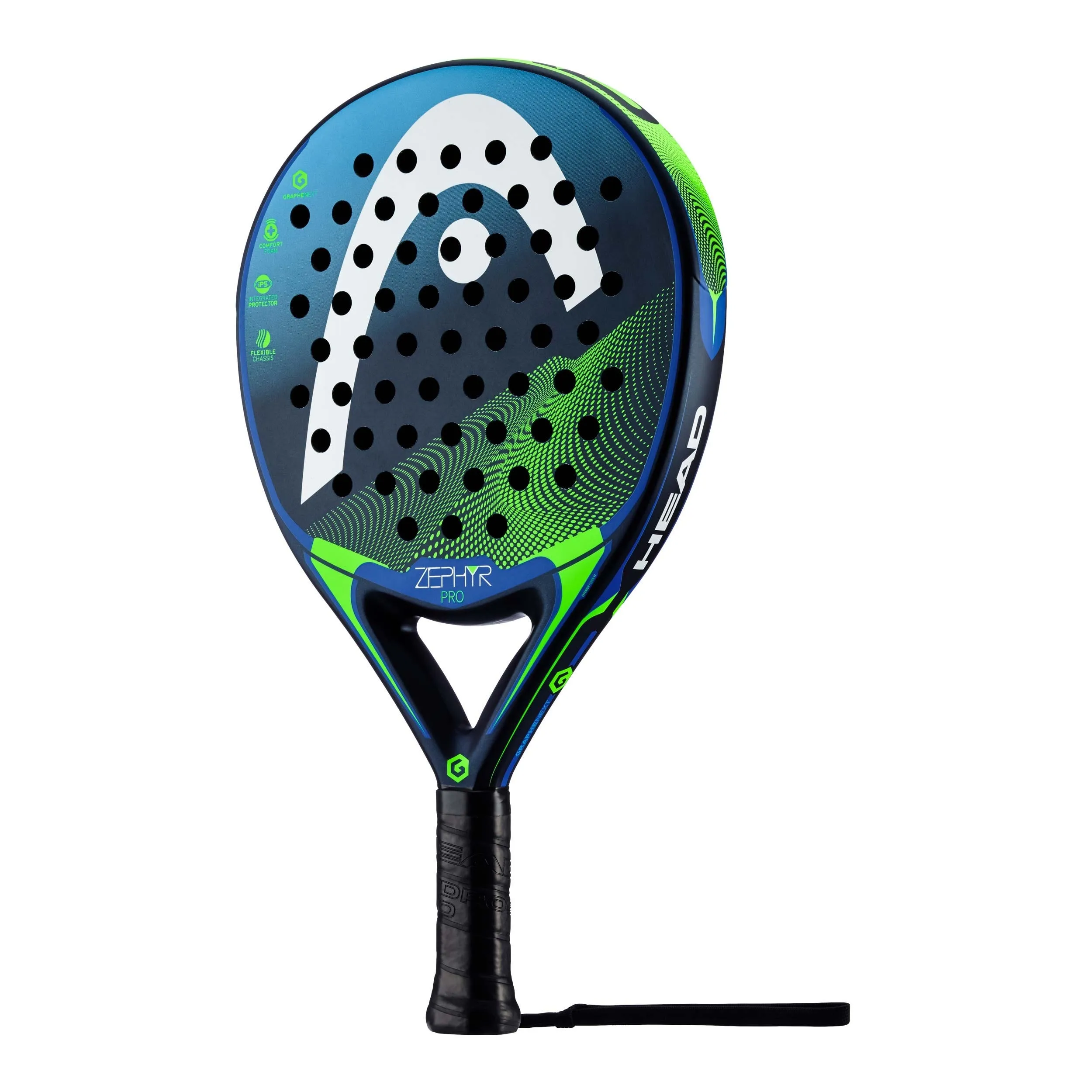 Pala Pádel Head Graphene XT Zephyr Pro Azul/Verde