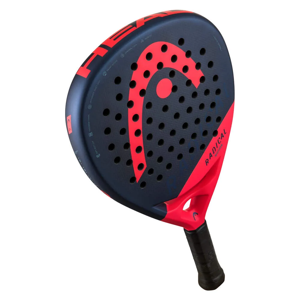 Pala Pádel Head Radical Motion 2024 Negro/Rojo