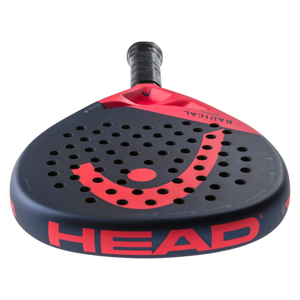 Pala Pádel Head Radical Motion 2024 Negro/Rojo