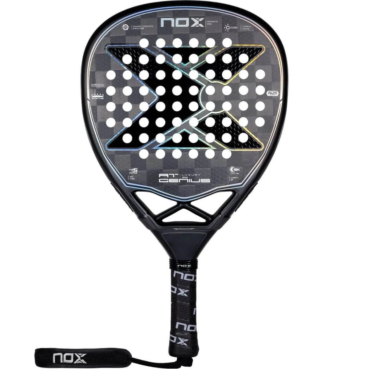 Pala Pádel Nox At Genius Attack 18k 2023 Negra