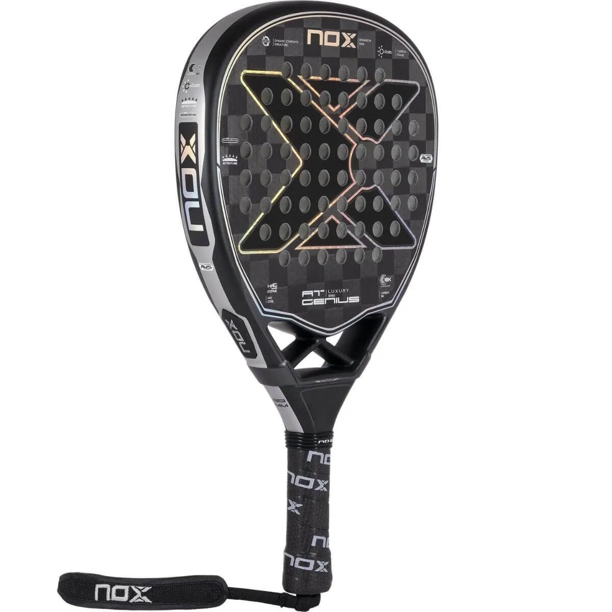 Pala Pádel Nox At Genius Attack 18k 2023 Negra