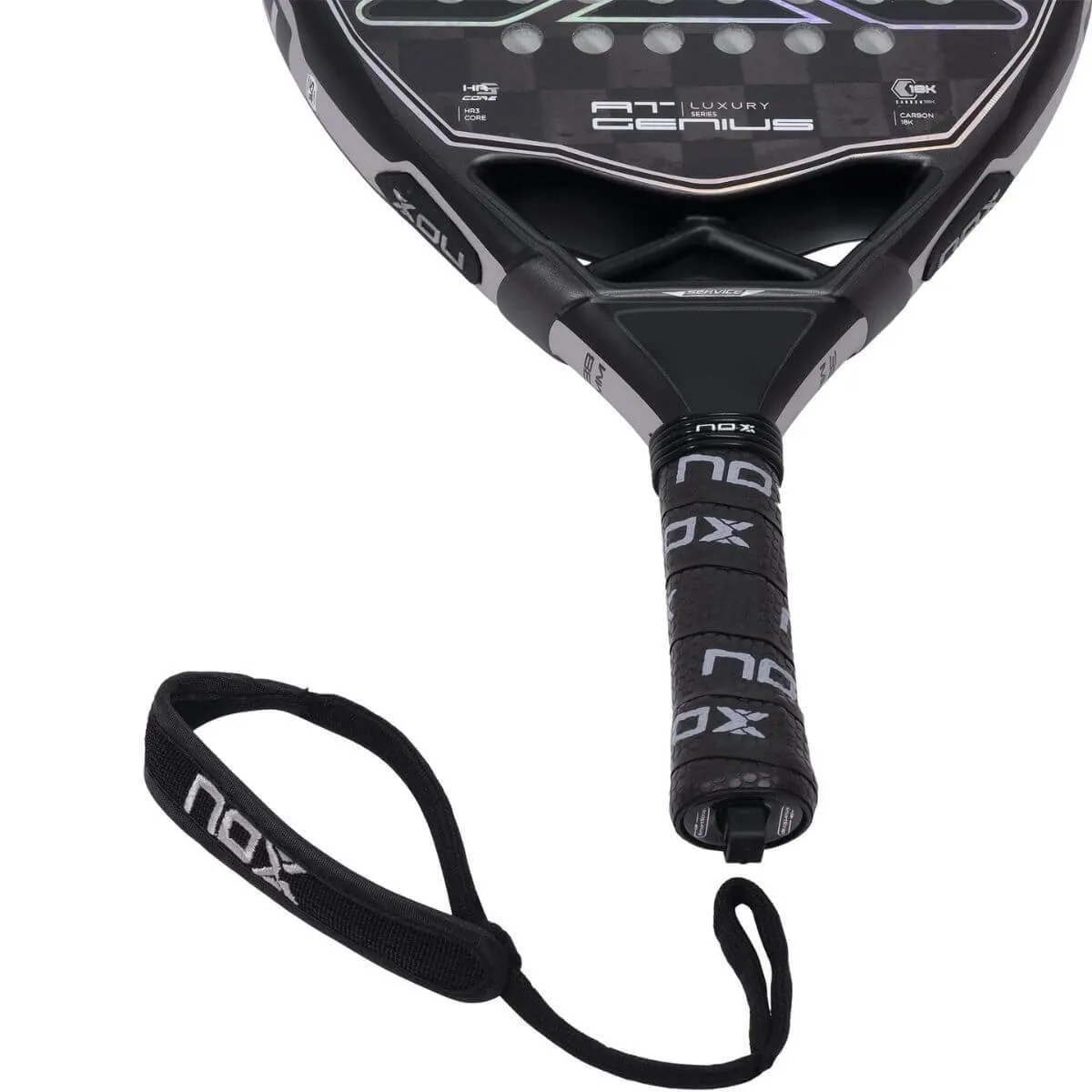 Pala Pádel Nox At Genius Attack 18k 2023 Negra