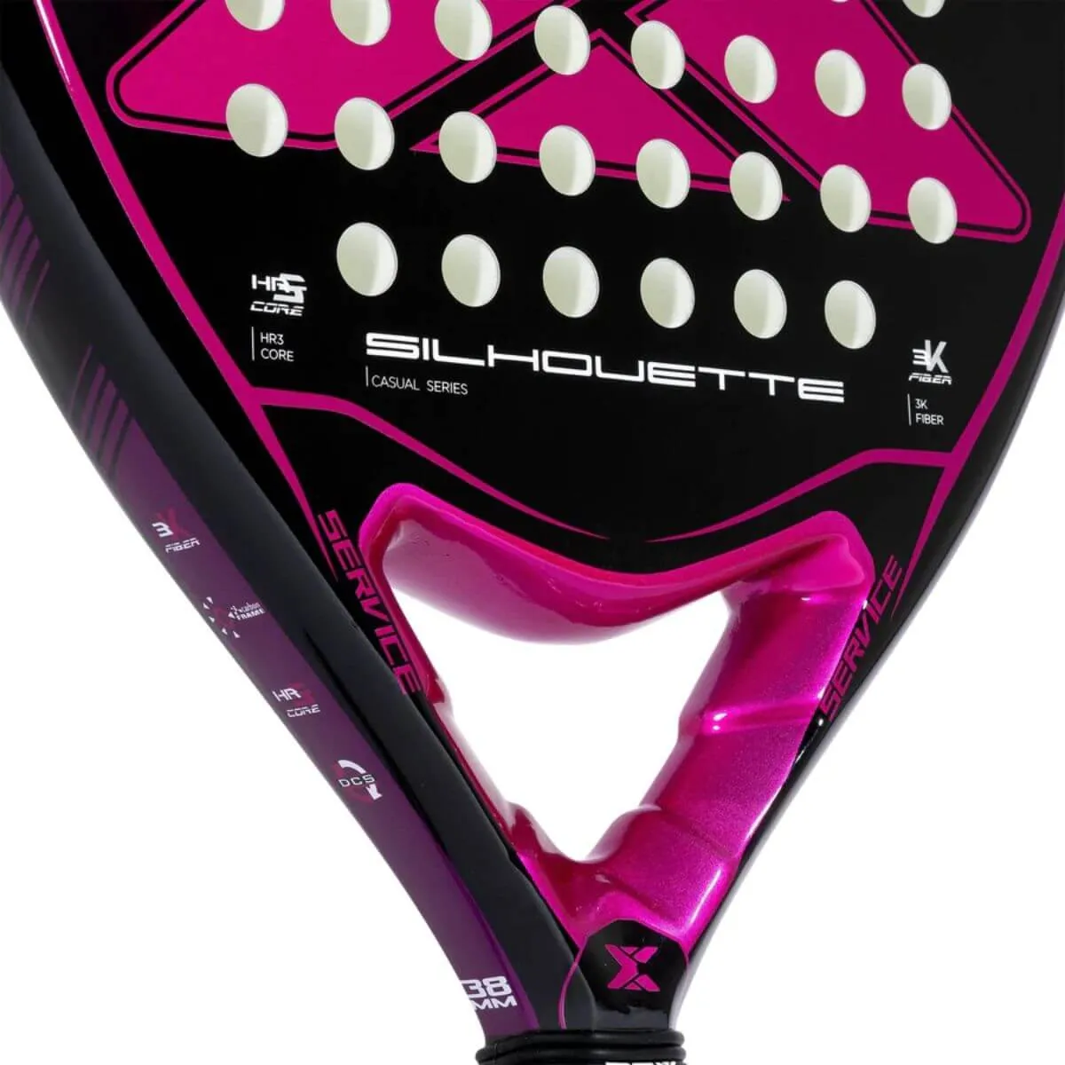 Pala Pádel Nox Silhoutte Casual Series 2023 Negra