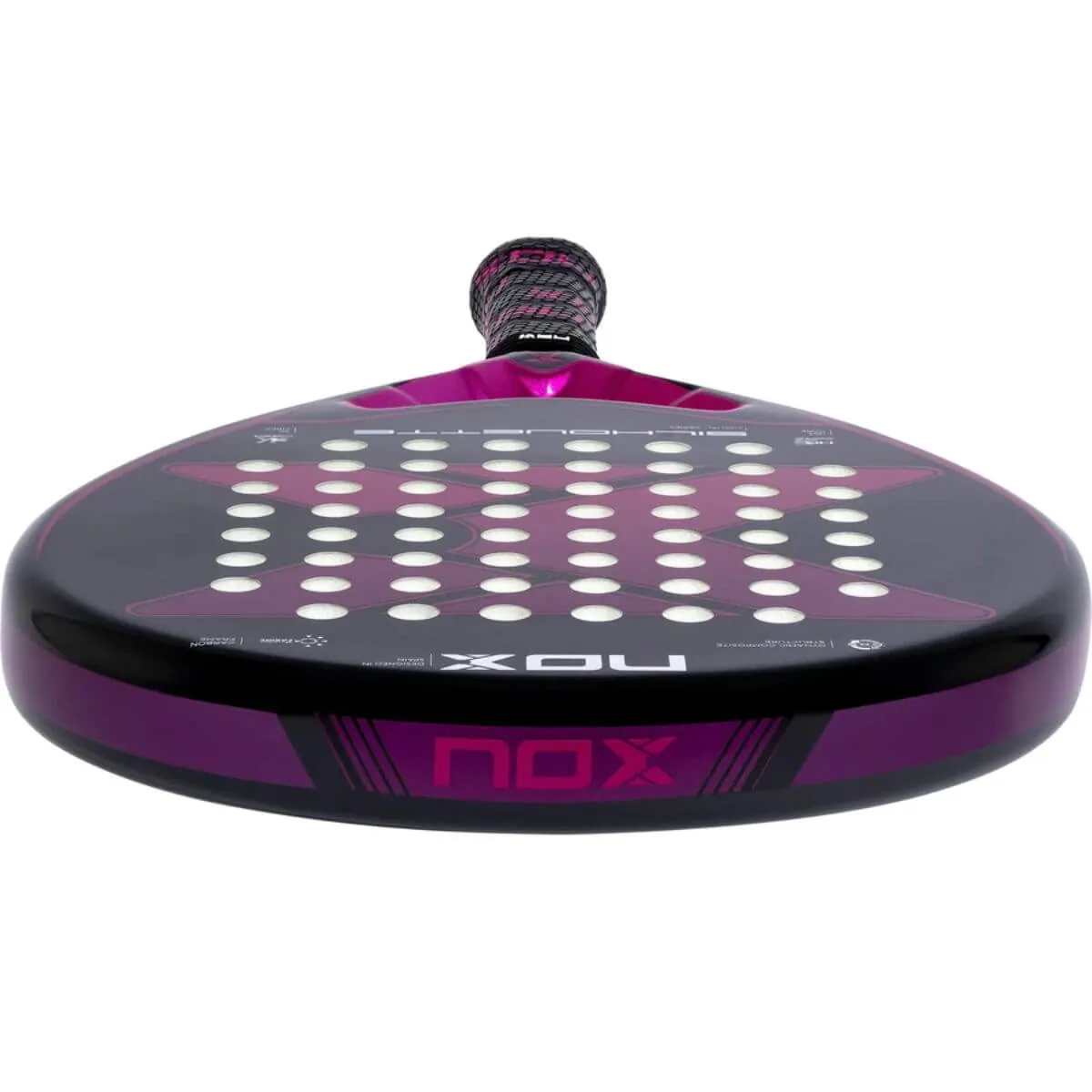 Pala Pádel Nox Silhoutte Casual Series 2023 Negra