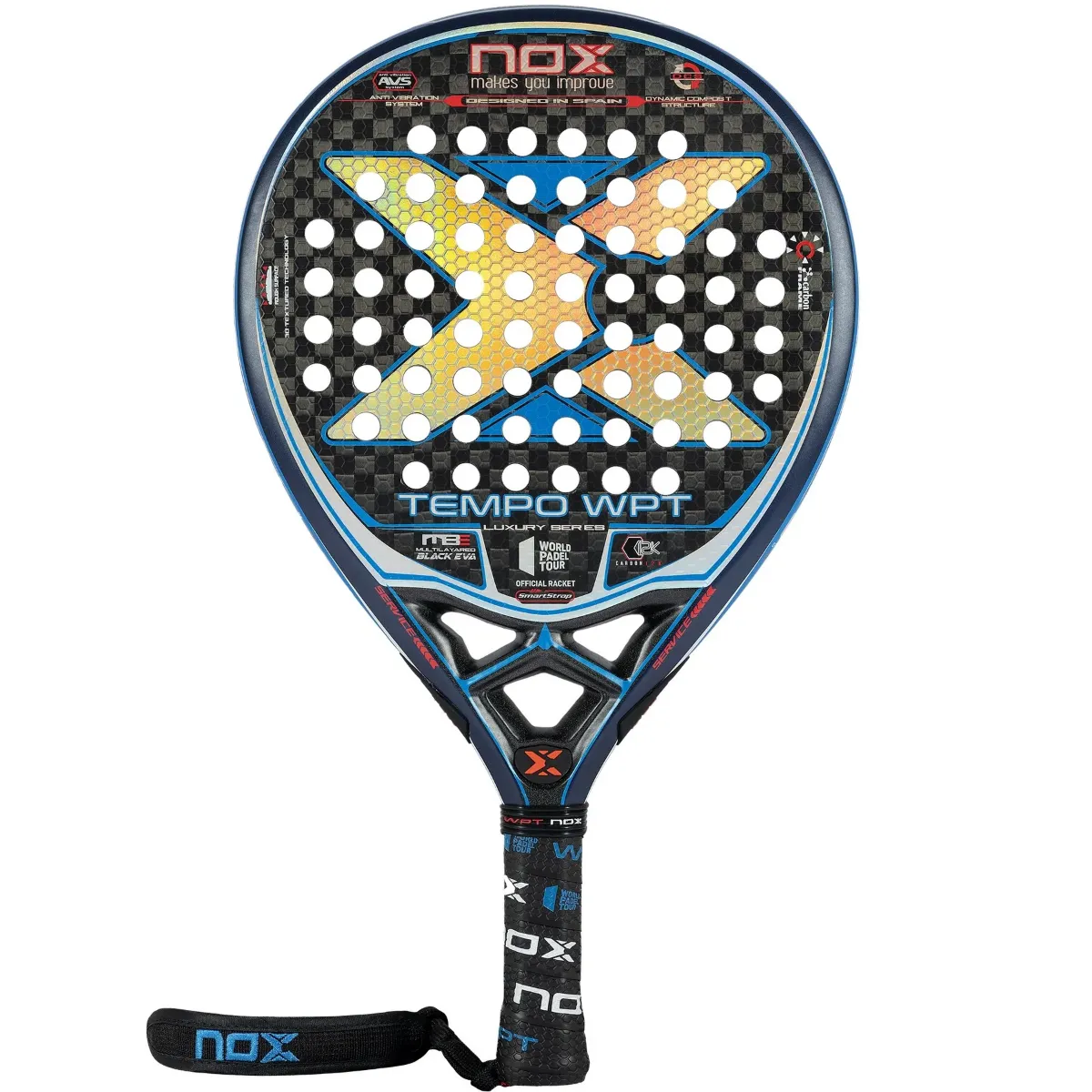 Pala Pádel Nox Tempo World Padel Tour Azul