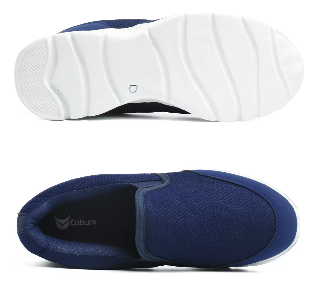 Pancha Zapatilla Hombre Urbana Nautico Liviano Cabure 2080