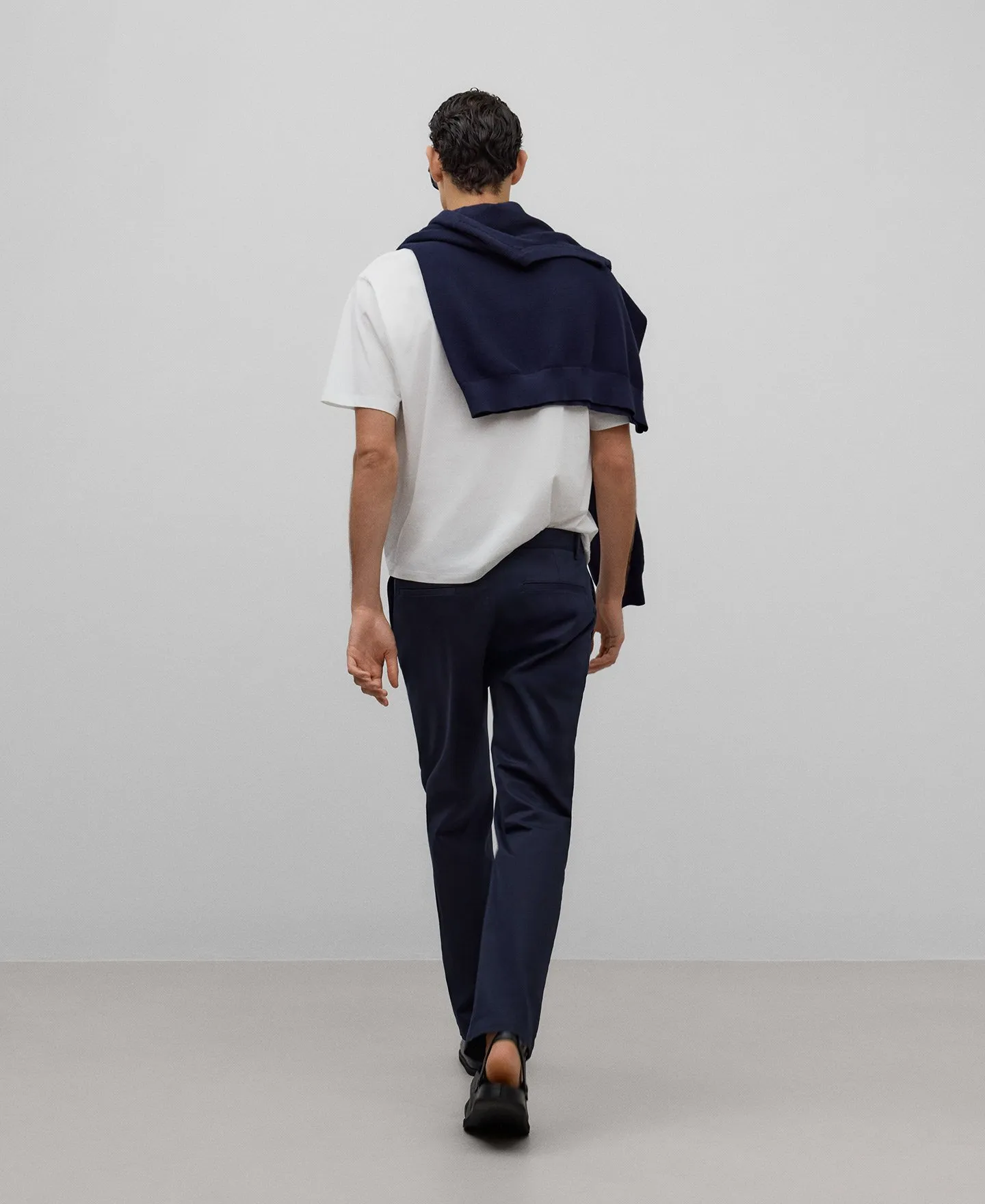Pantalón chino twill de algodón hombre