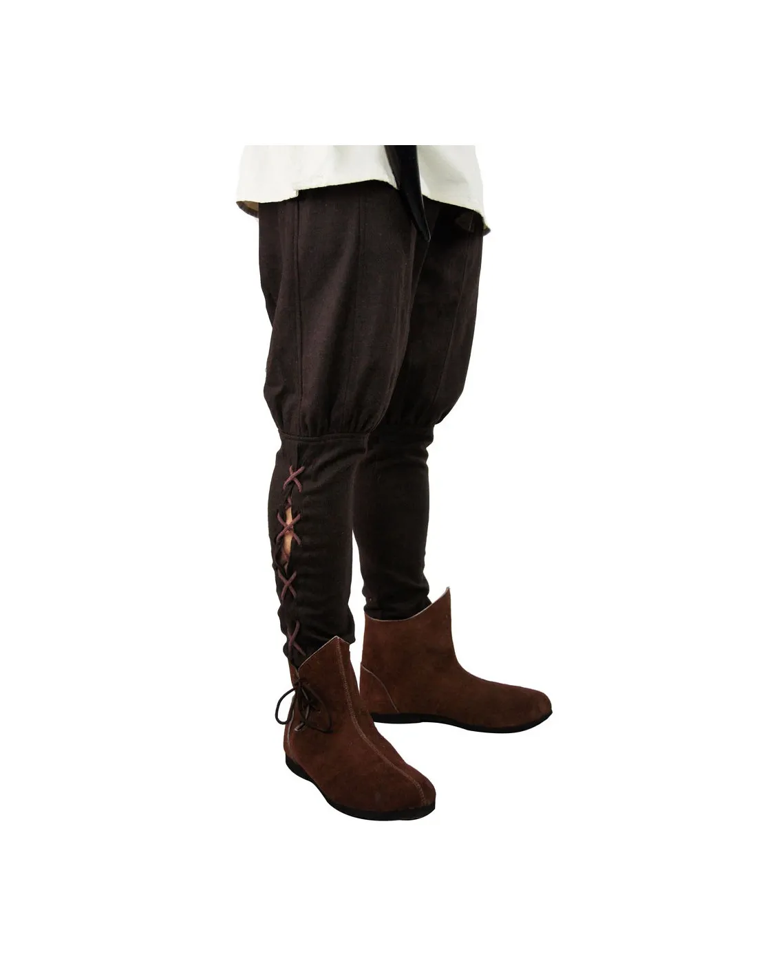 Pantalón Vikingo en lana marrón