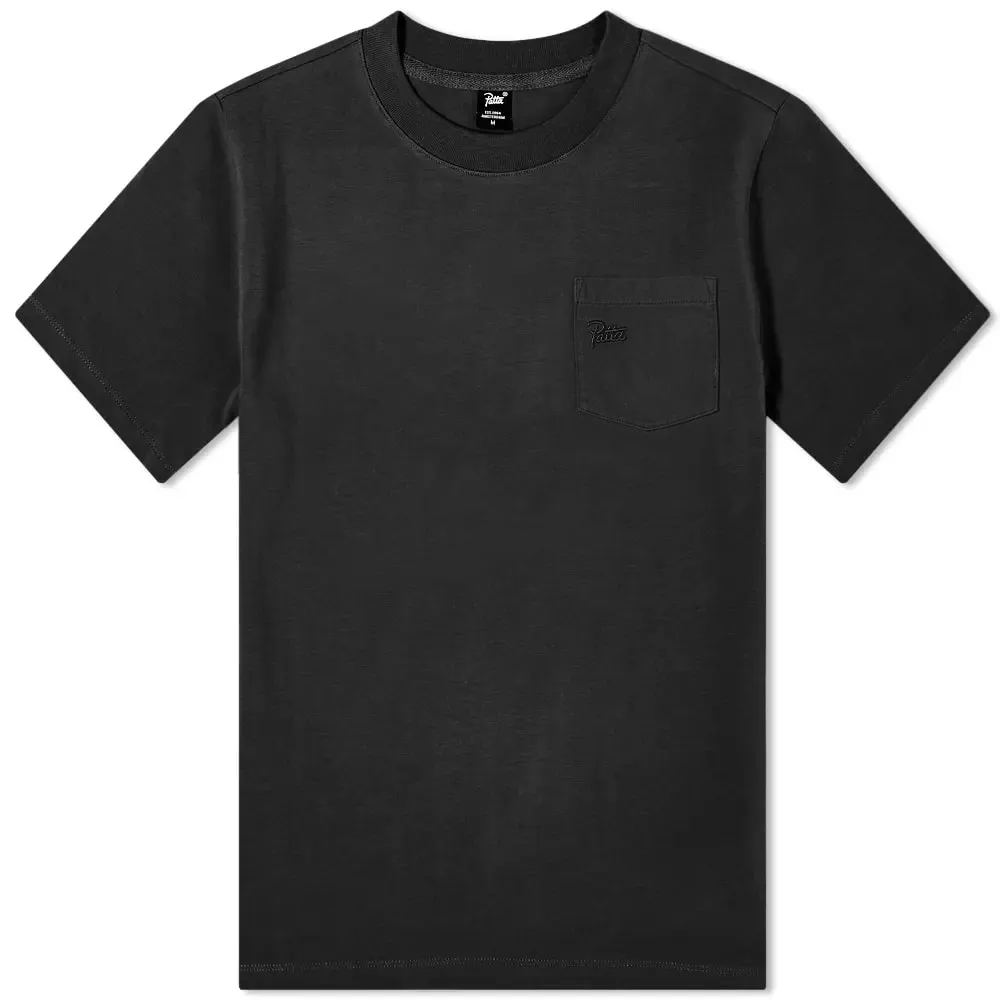 Patta Washed Logo Pocket Tee