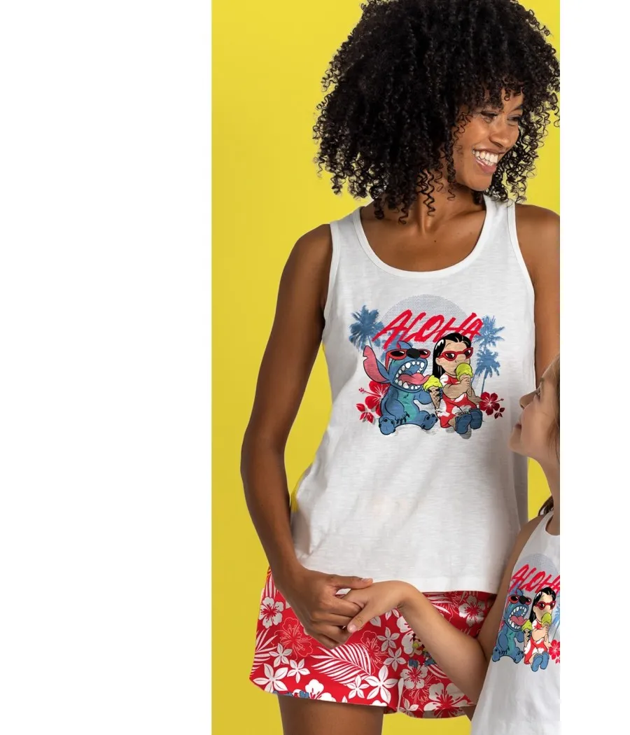 Pijama verano mujer Disney 28 Lilo familiar