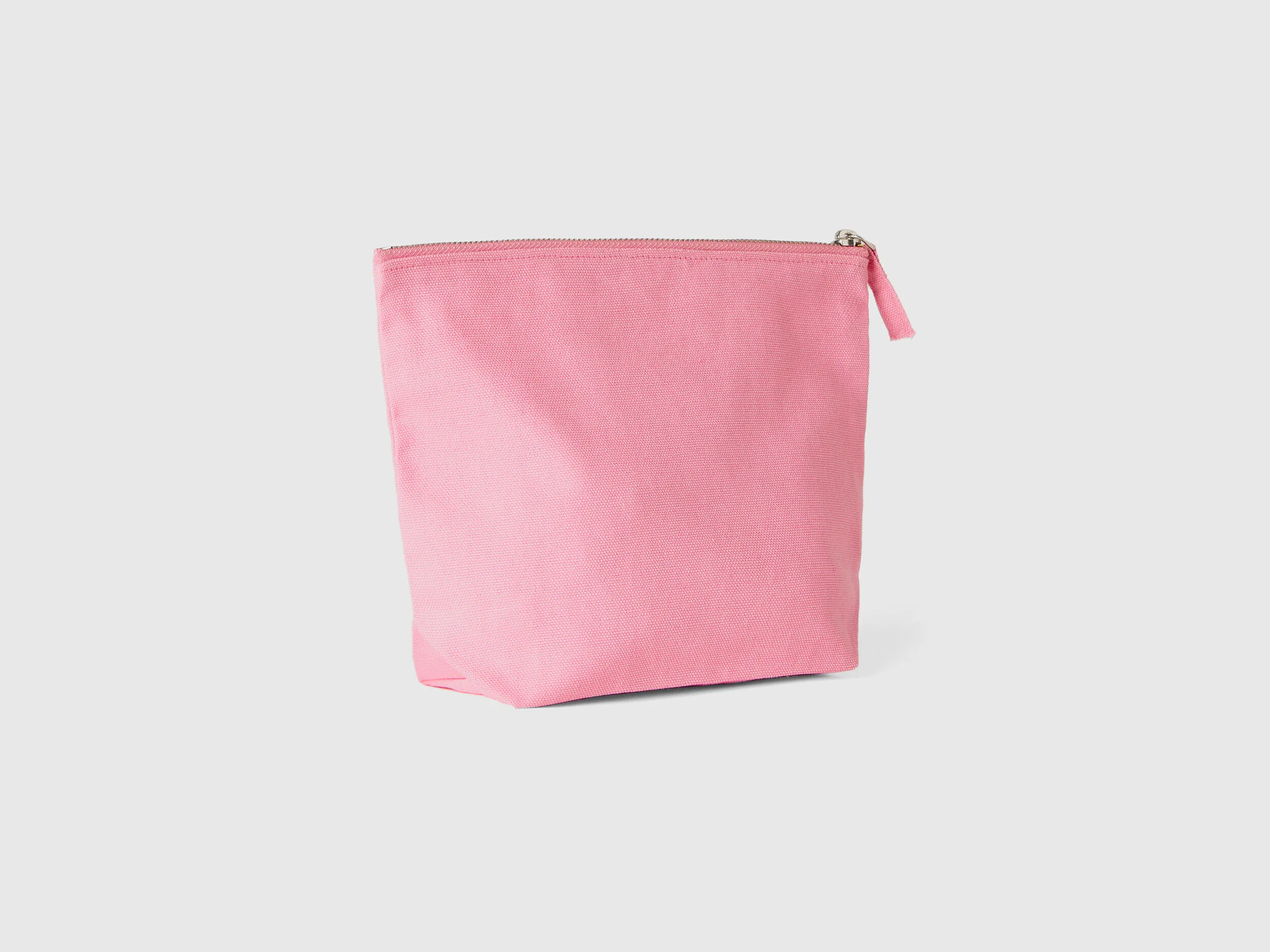 Pink clutch in pure cotton