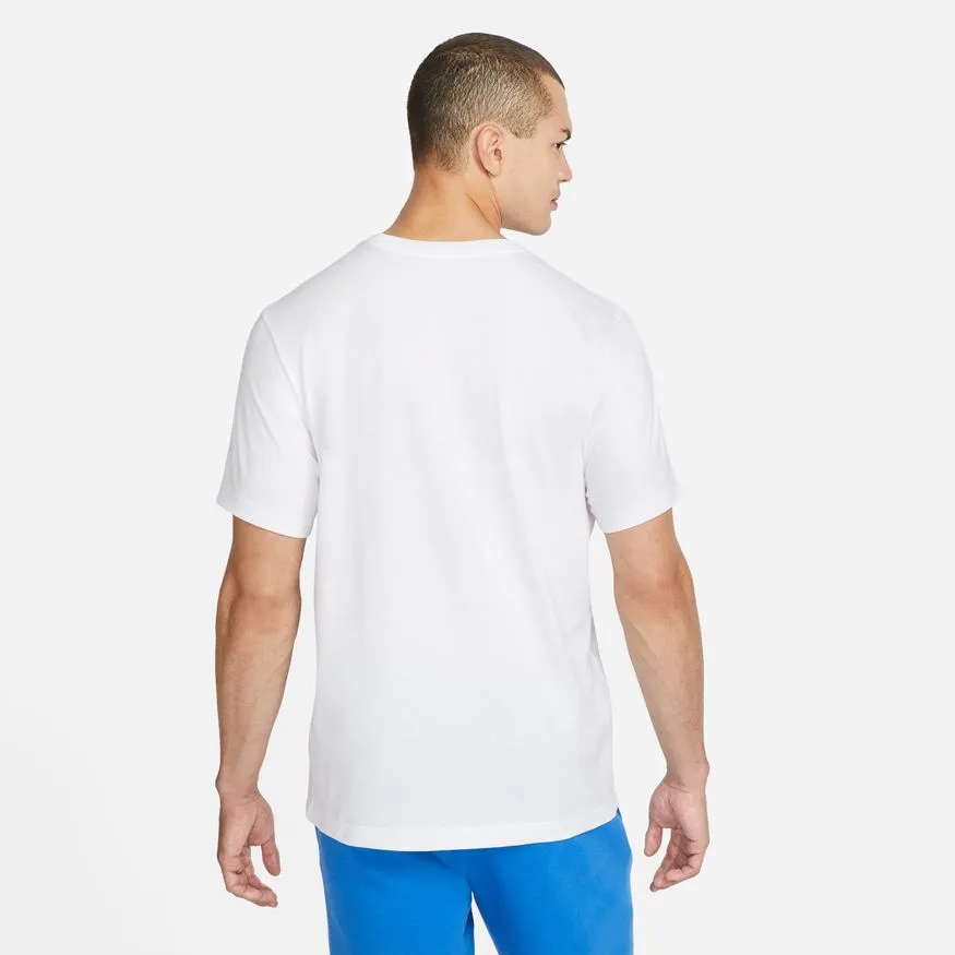 Polera Urbana Hombre Nike  Sportswear JDI  Blanca