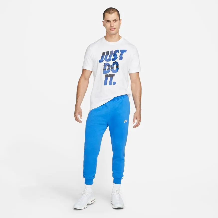 Polera Urbana Hombre Nike  Sportswear JDI  Blanca
