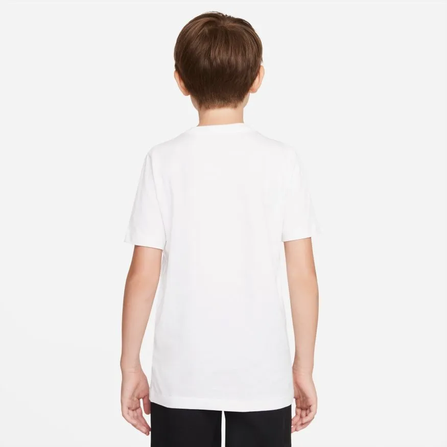 Polera Urbana Niño Nike Sportswear Blanco