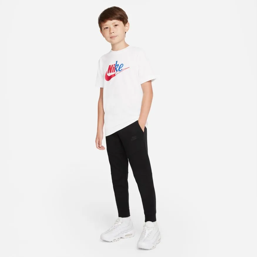 Polera Urbana Niño Nike Sportswear Blanco