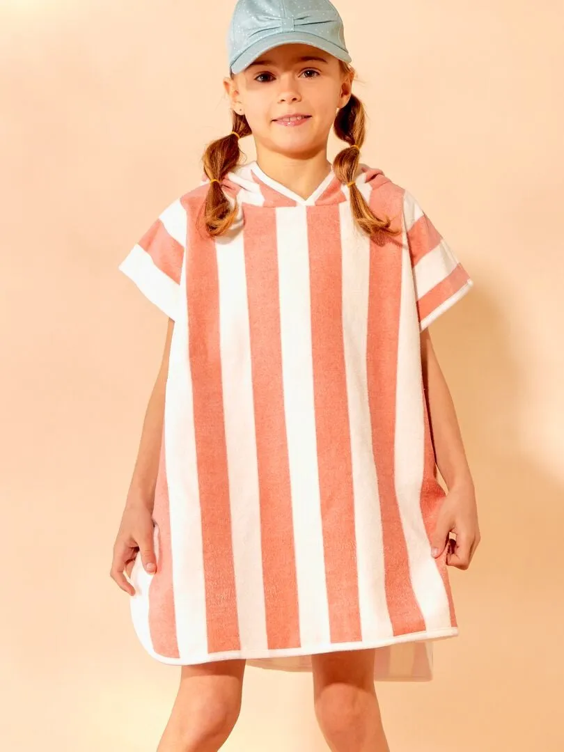 PONCHO DE BAñO  BLANCO