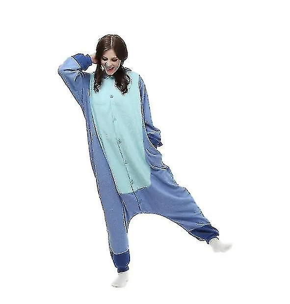 Regenboghorn Monster Stitch Costume Pijama Onesie Kigurumi Jumpsuit Nightwear Animal Hoodie