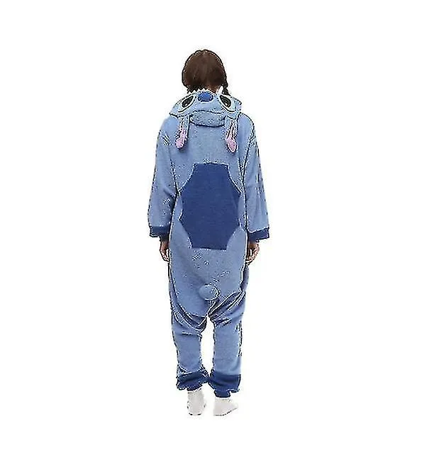 Regenboghorn Monster Stitch Costume Pijama Onesie Kigurumi Jumpsuit Nightwear Animal Hoodie
