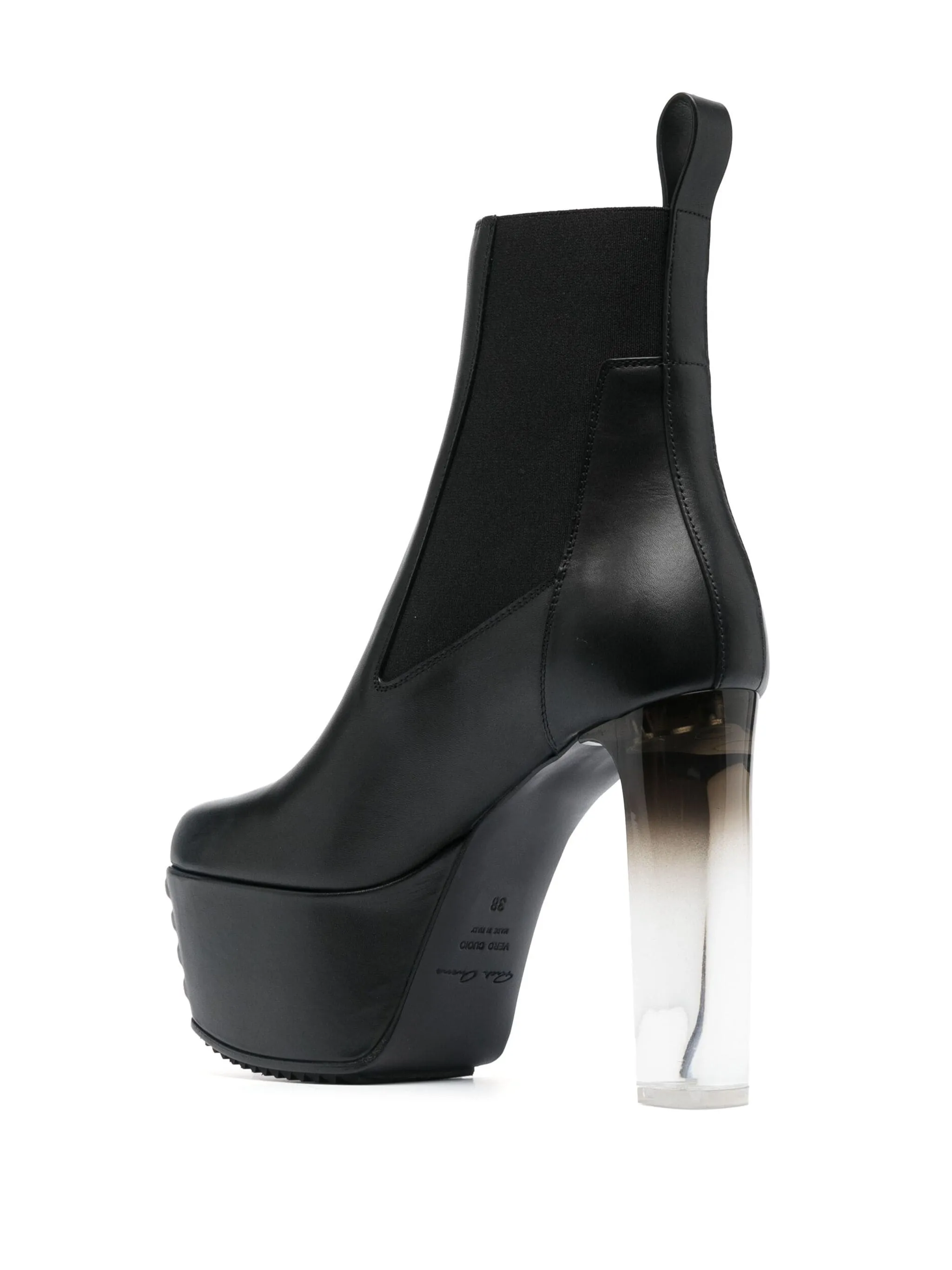 Rick Owens Women Minimal Grill Beatle 65 Black/Clear