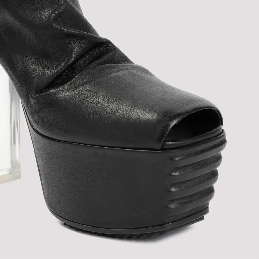 Rick Owens Women Minimal Grill Stretch 65 Black/Clear