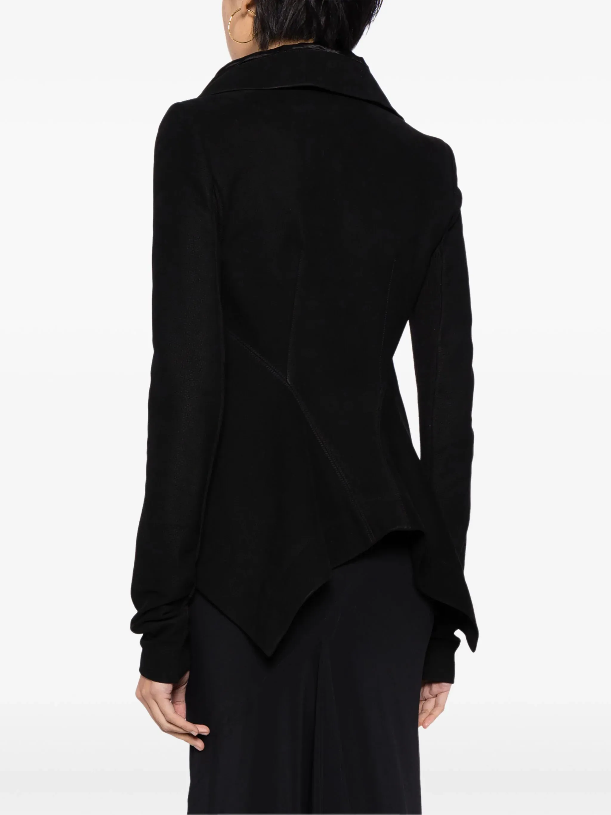 Rick Owens Women Naska Biker Black