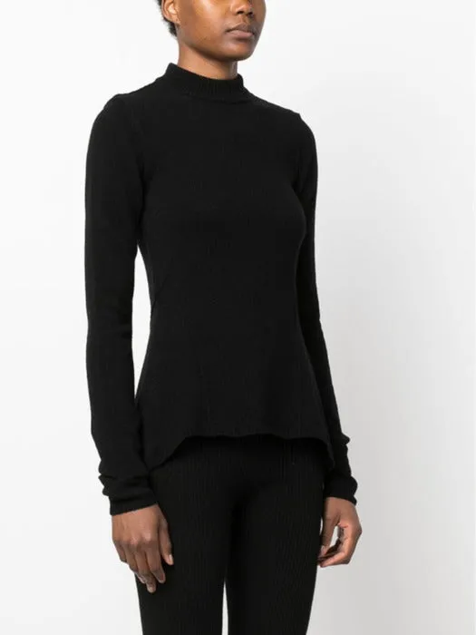 Rick Owens Women Naska Lupetto In Black
