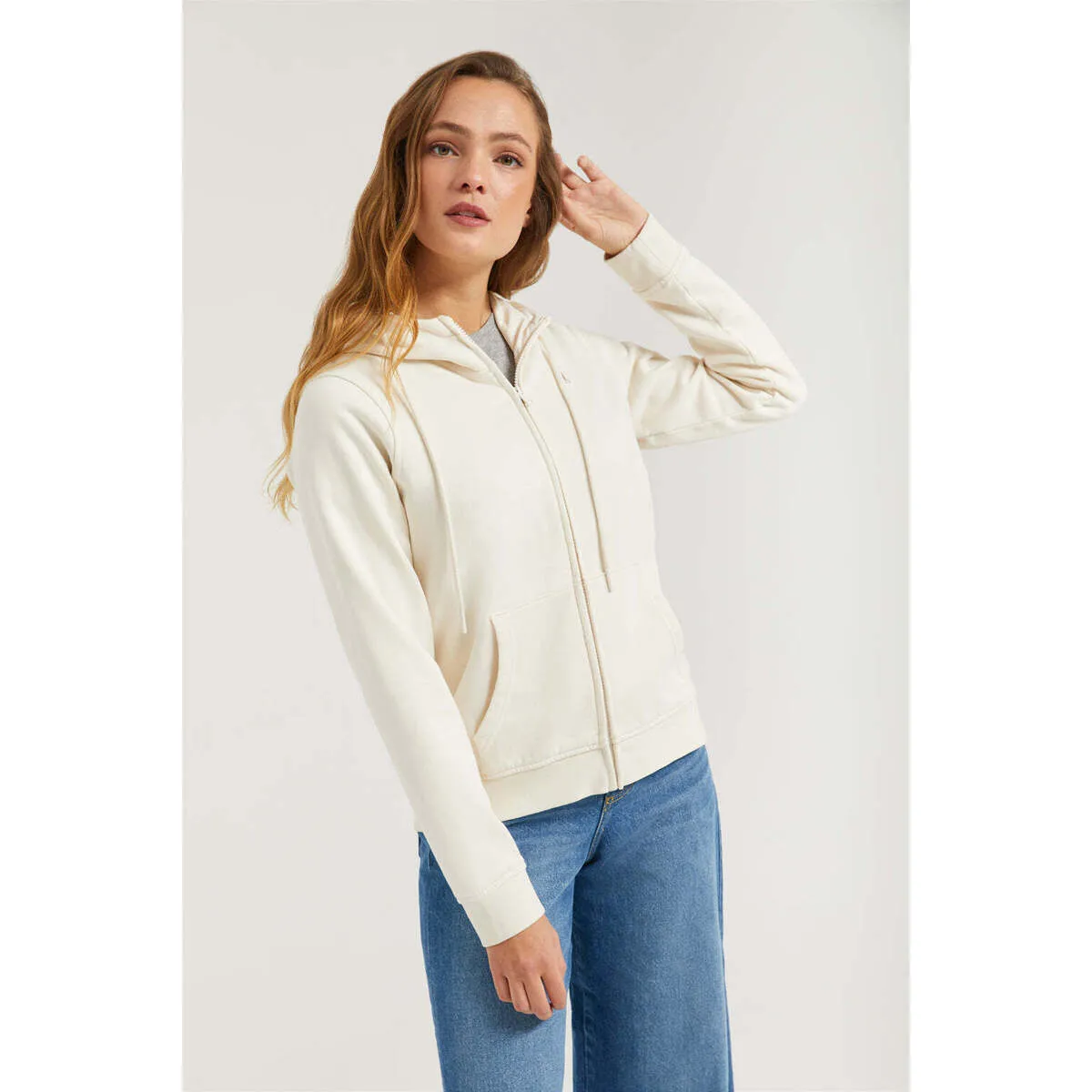 RIGBY GO W HOODIE ZIPPER SWEAT B FT