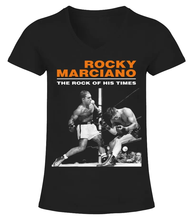 Rocky Marciano BK (11) Camiseta cuello pico Mujer