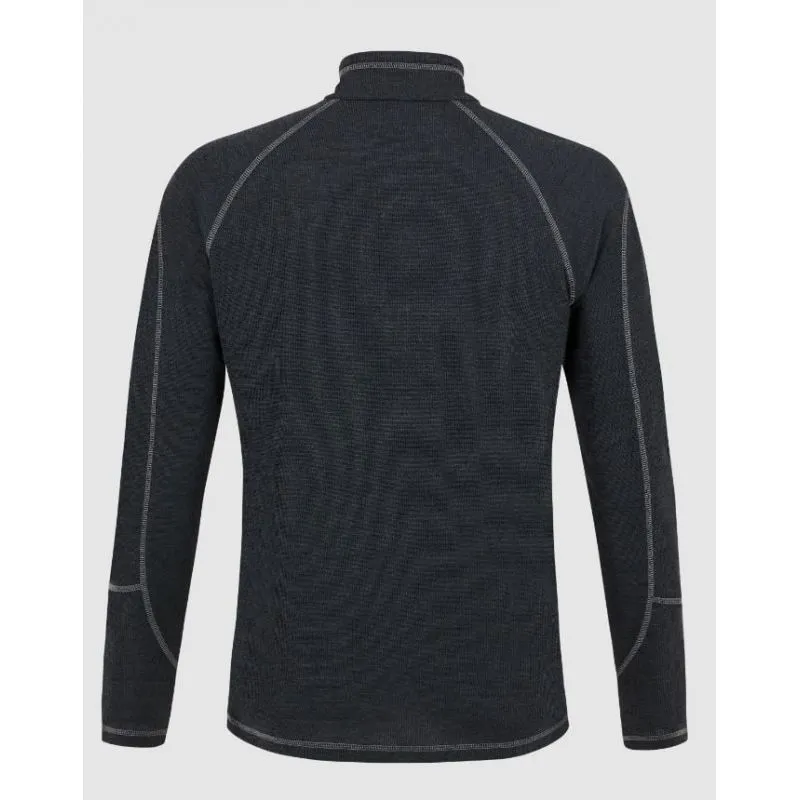 Ropa interior masculina Protest LOUISIANA 1/4 zip top (True Black)