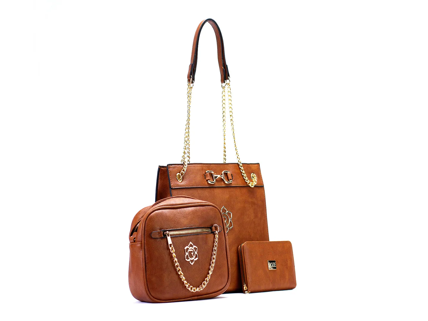 Set Bolsas Roze 22510 Color Cafe