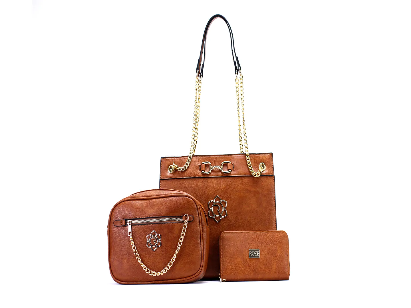 Set Bolsas Roze 22510 Color Cafe