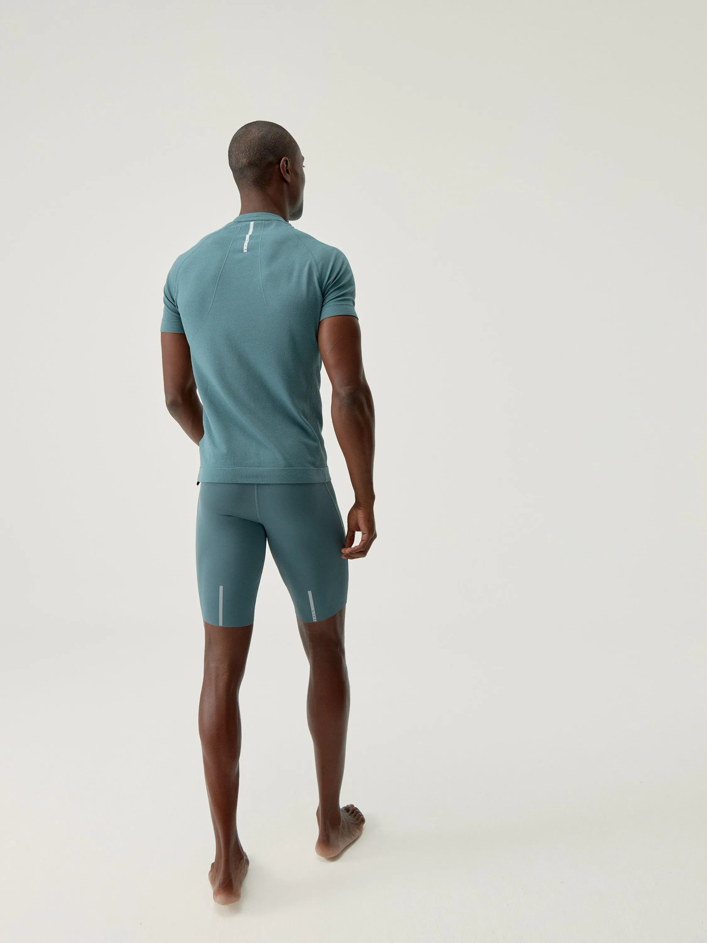 Short Bay Grey Green