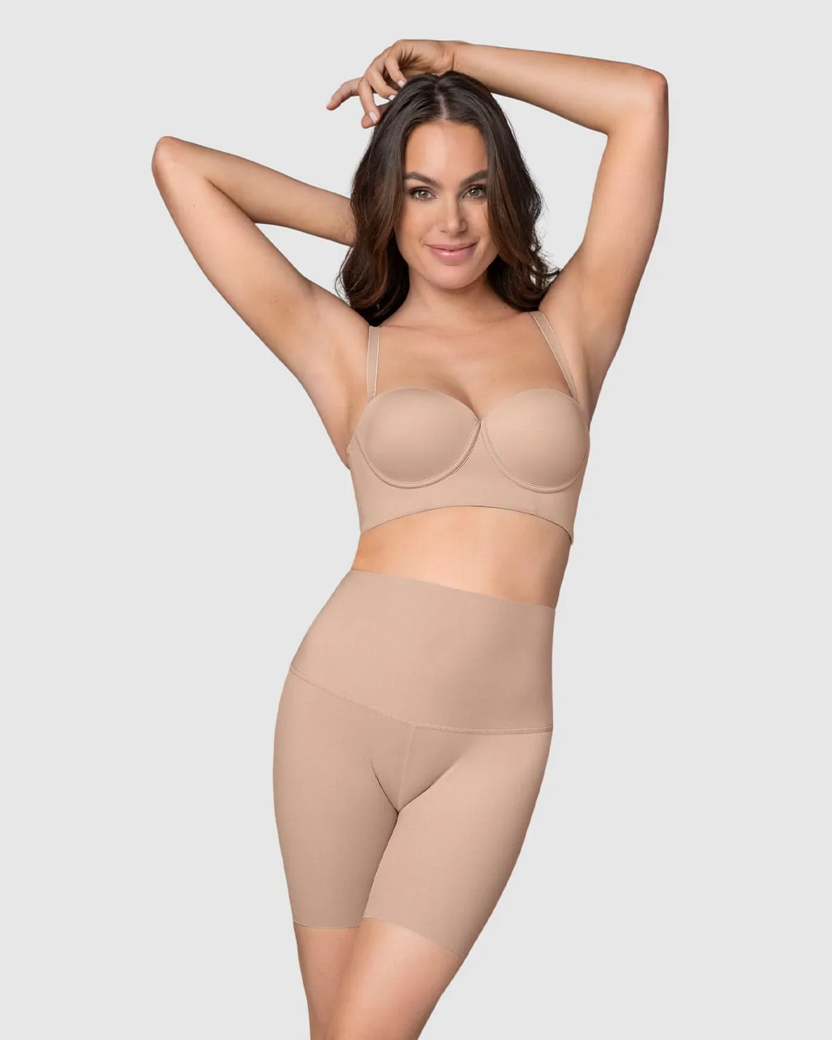 Short de control de abdomen y cintura que disimula la celulitis