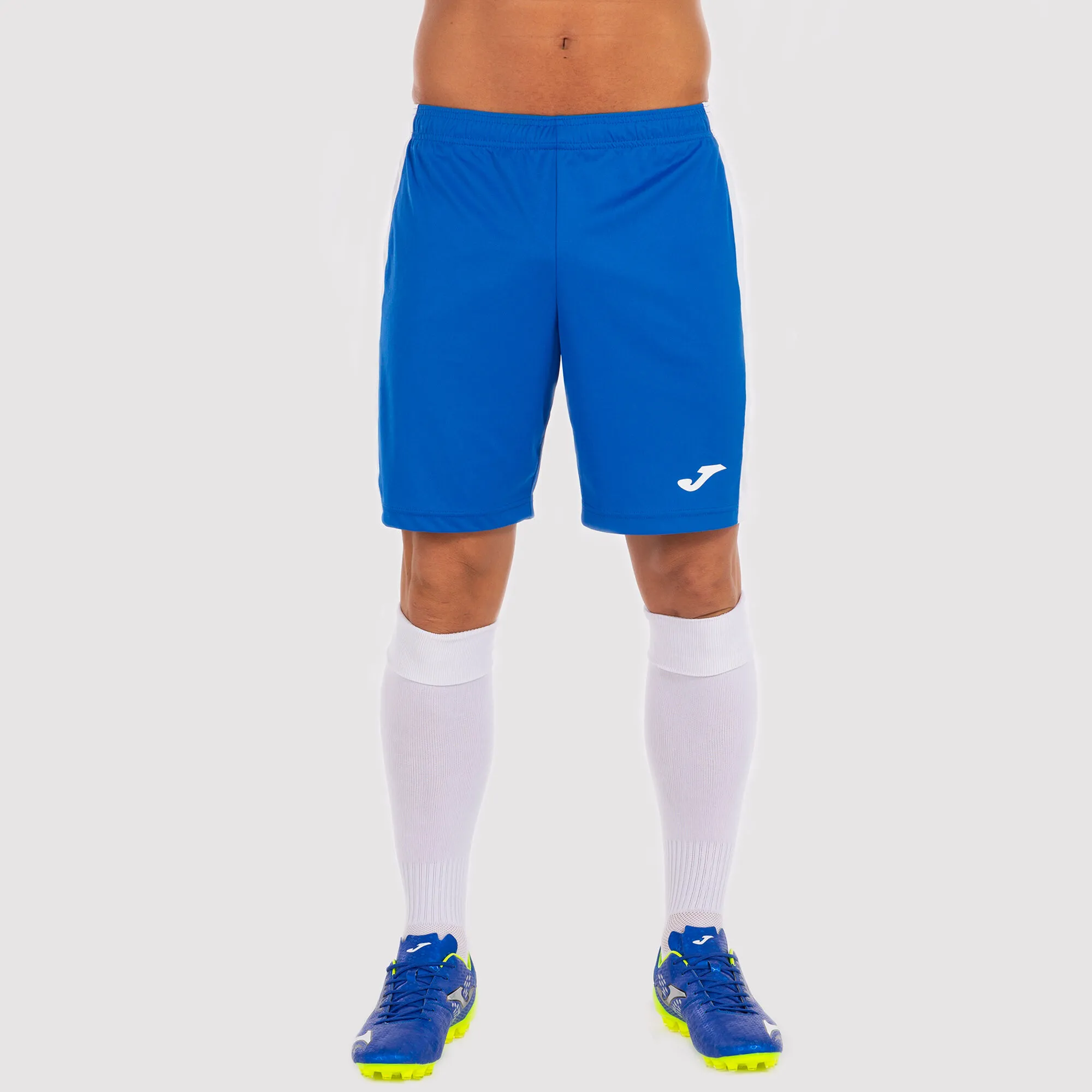 Short hombre Maxi royal blanco