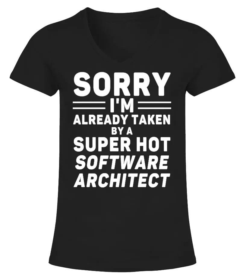 SOFTWARE ARCHITECT  LIMITED EDITION CAMISETA CUELLO PICO MUJER