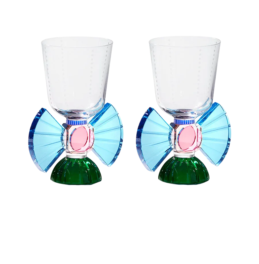 Somerset Short Crystal Glass (set Of 2)