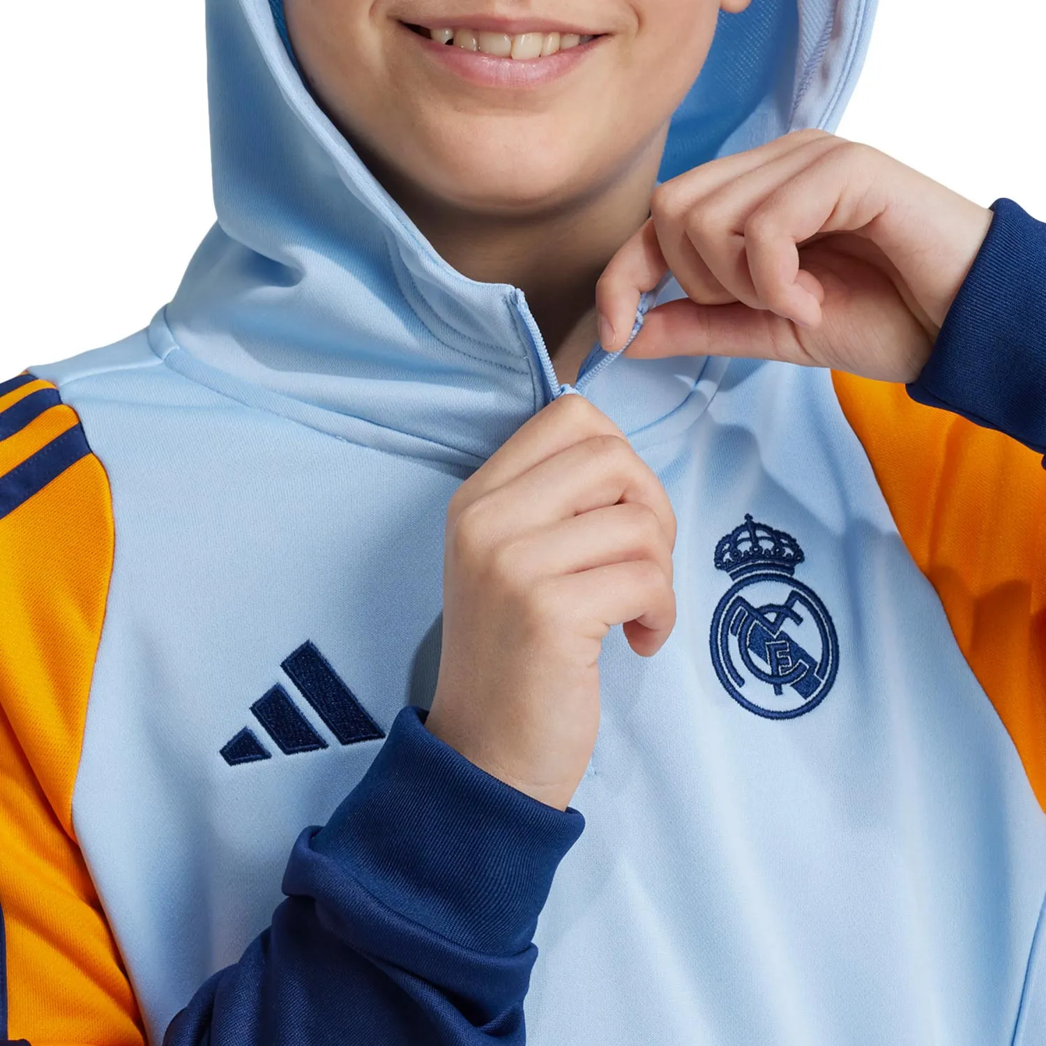 Sudadera adidas Real Madrid niño Hoodie