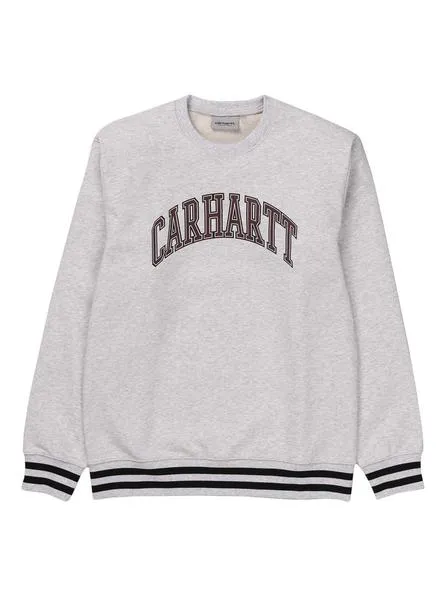 sudadera carhartt knowledge gris hombre