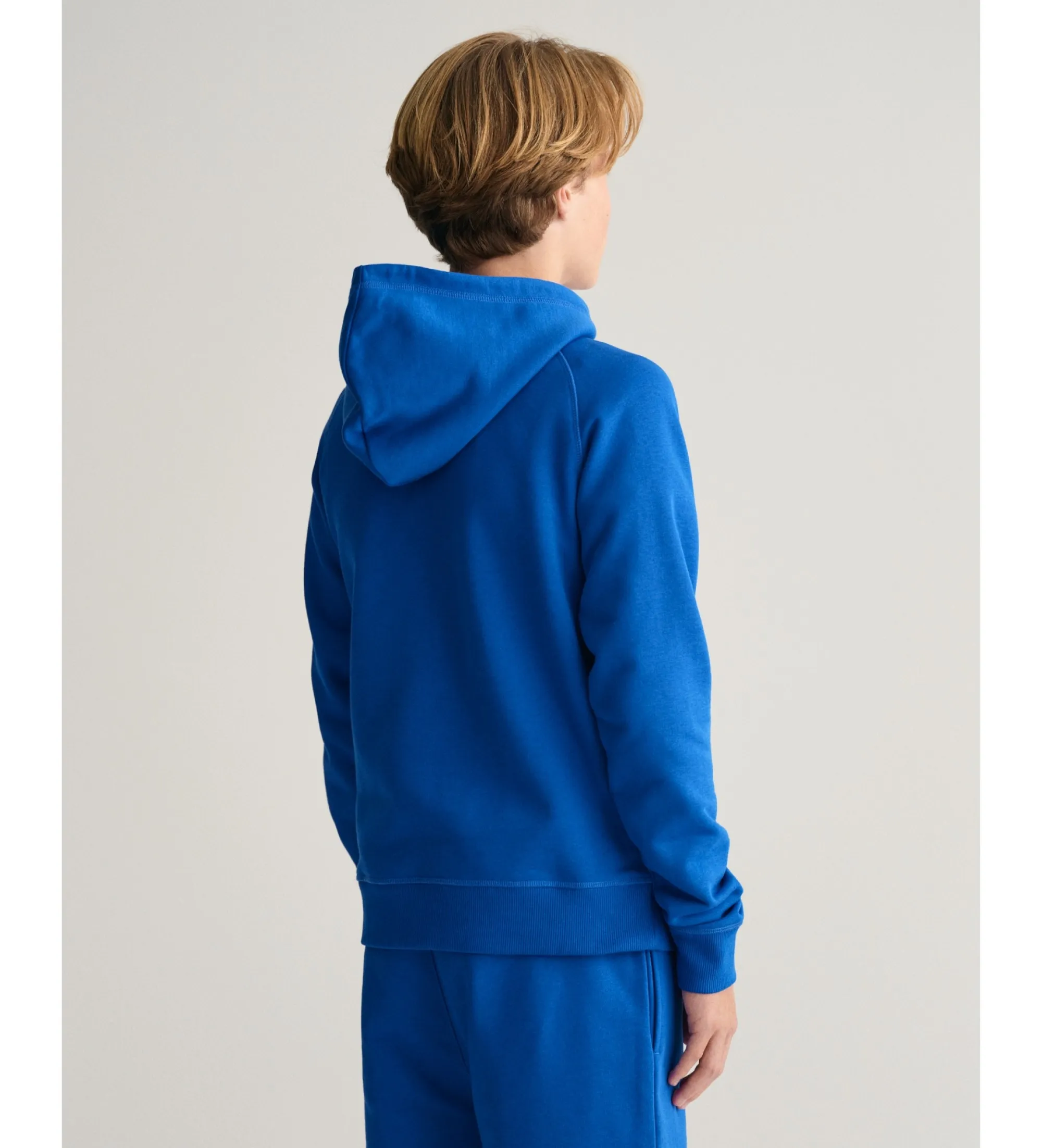 Sudadera con capucha Shield azul