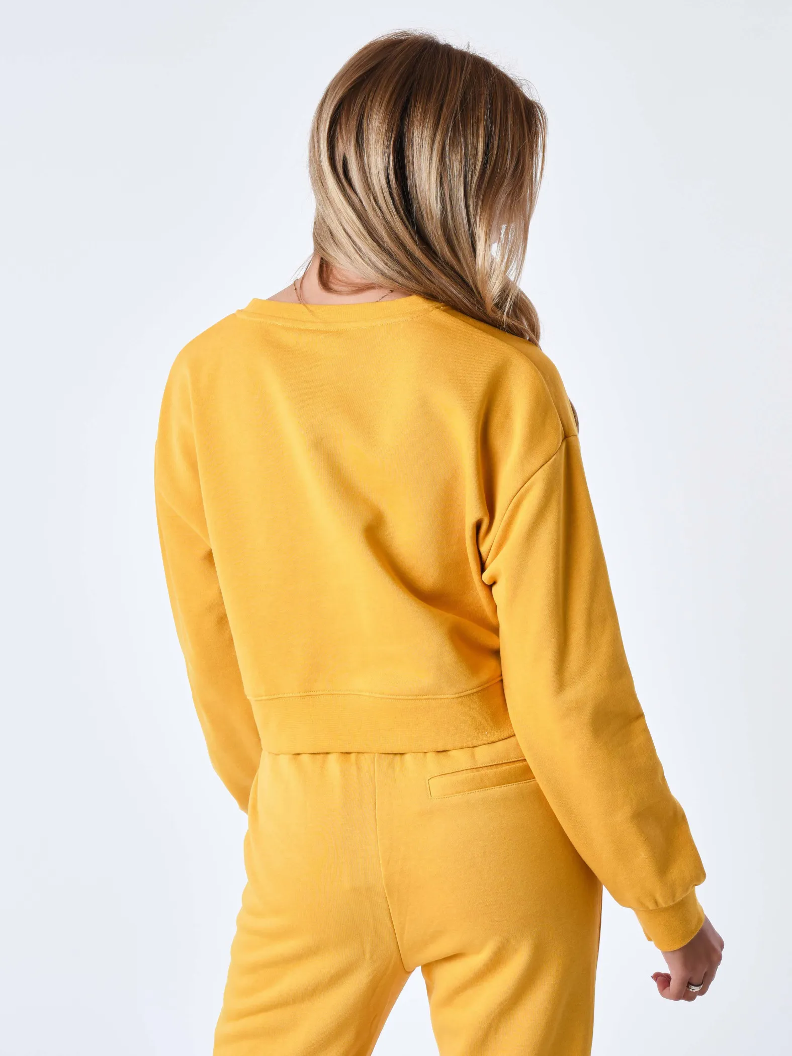 Sudadera corta básica