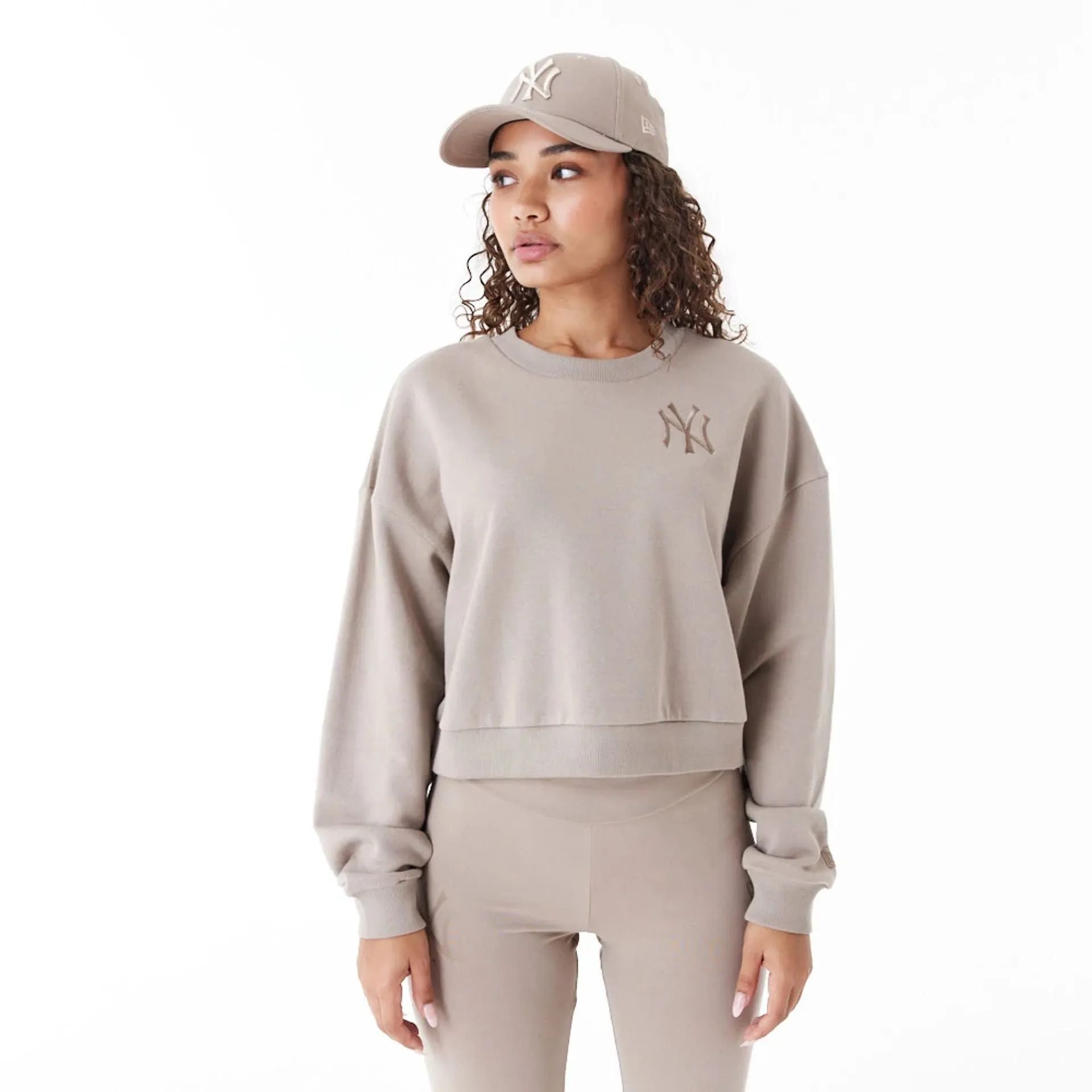 Sudadera Crop Crew Neck New York Yankees MLB Lifestyle