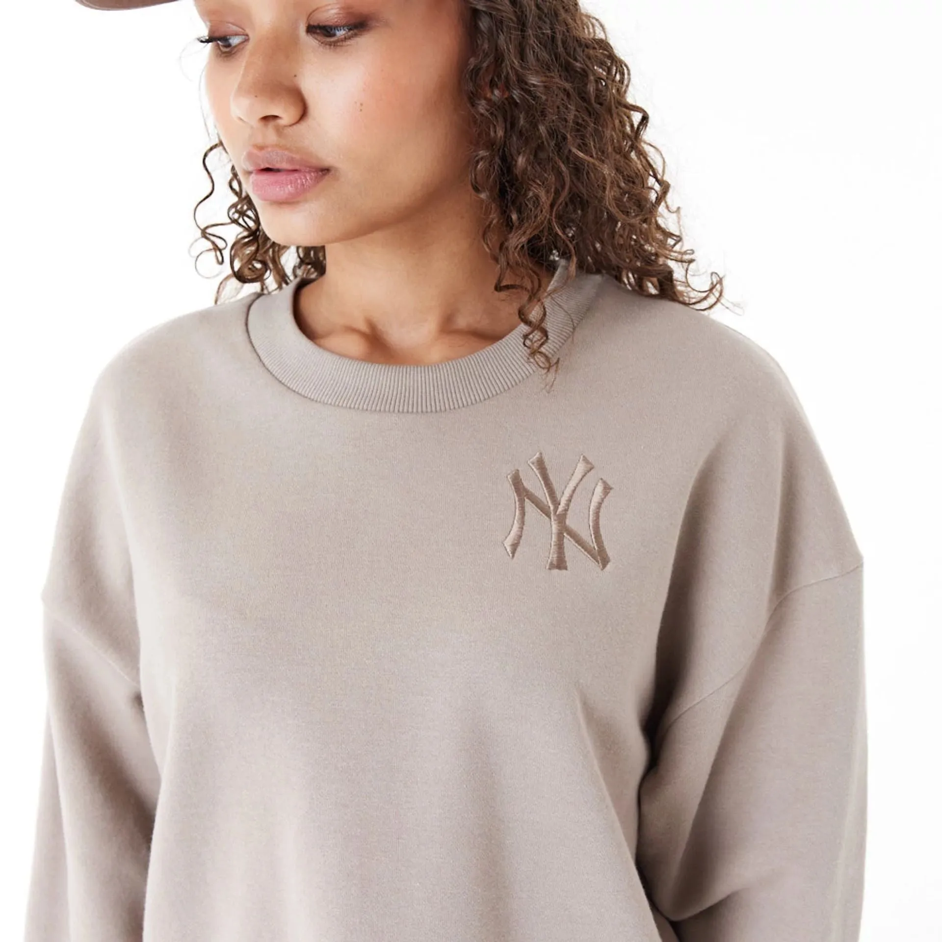 Sudadera Crop Crew Neck New York Yankees MLB Lifestyle